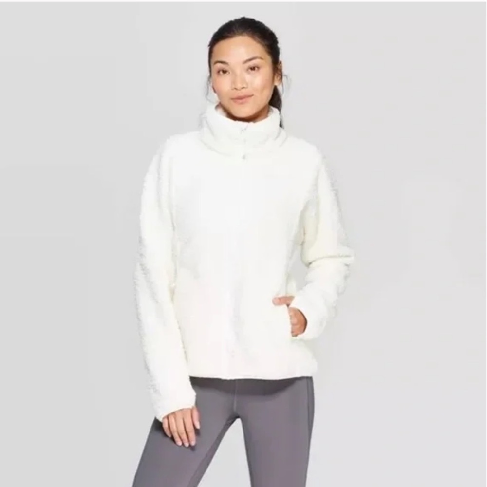 Sherpa Fleece Zip Up
